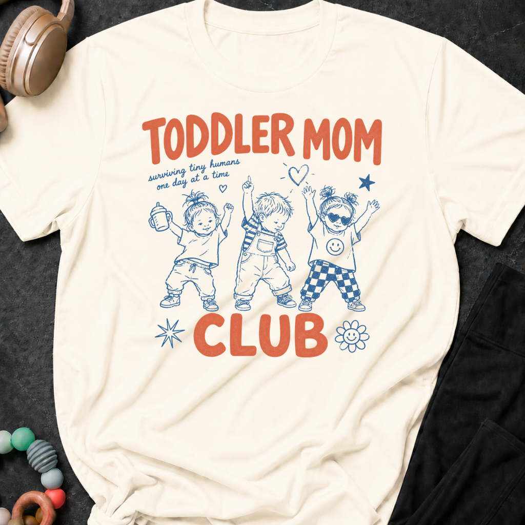 Toddler Mom Club T-Shirt