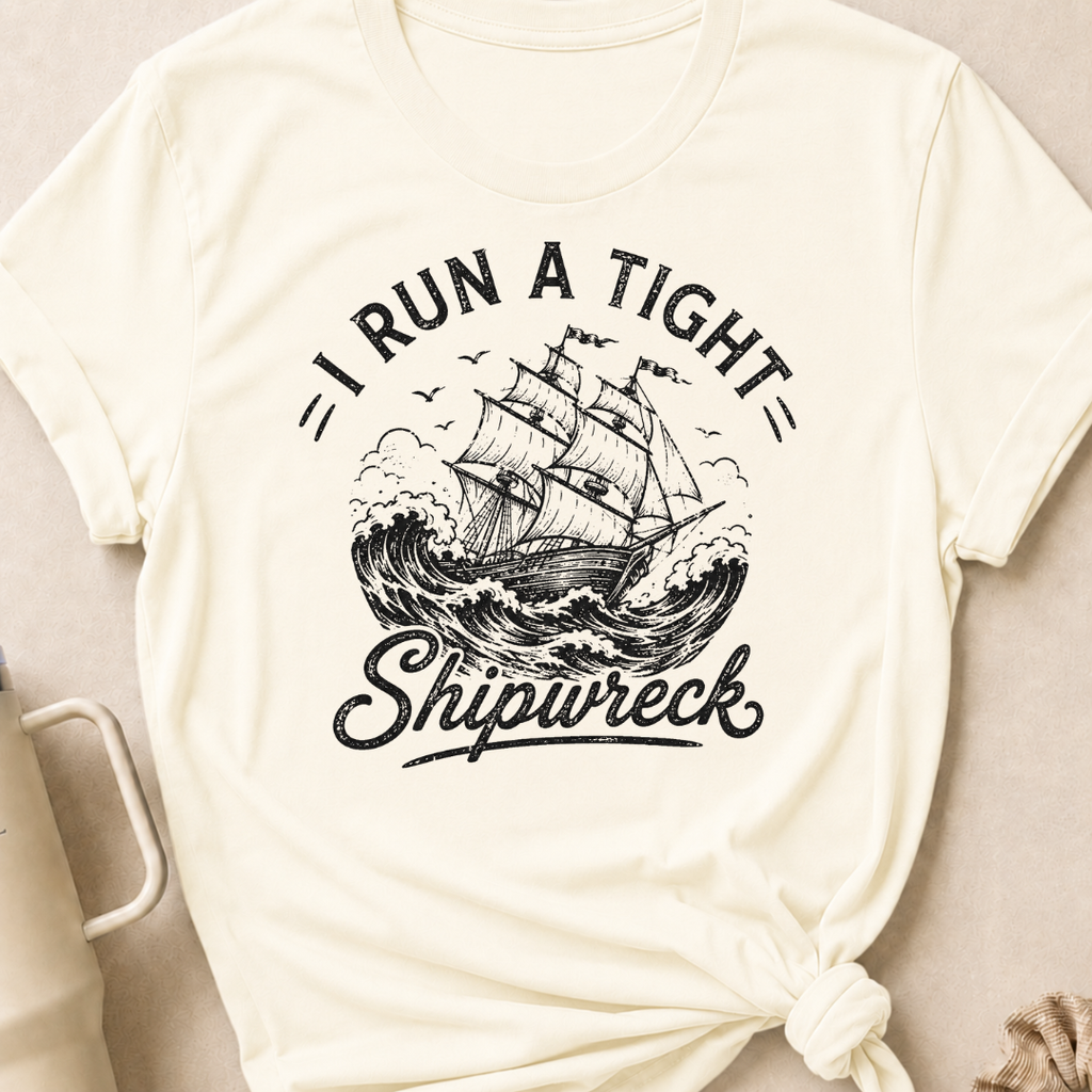 I Run A Tight Shipwreck T-Shirt
