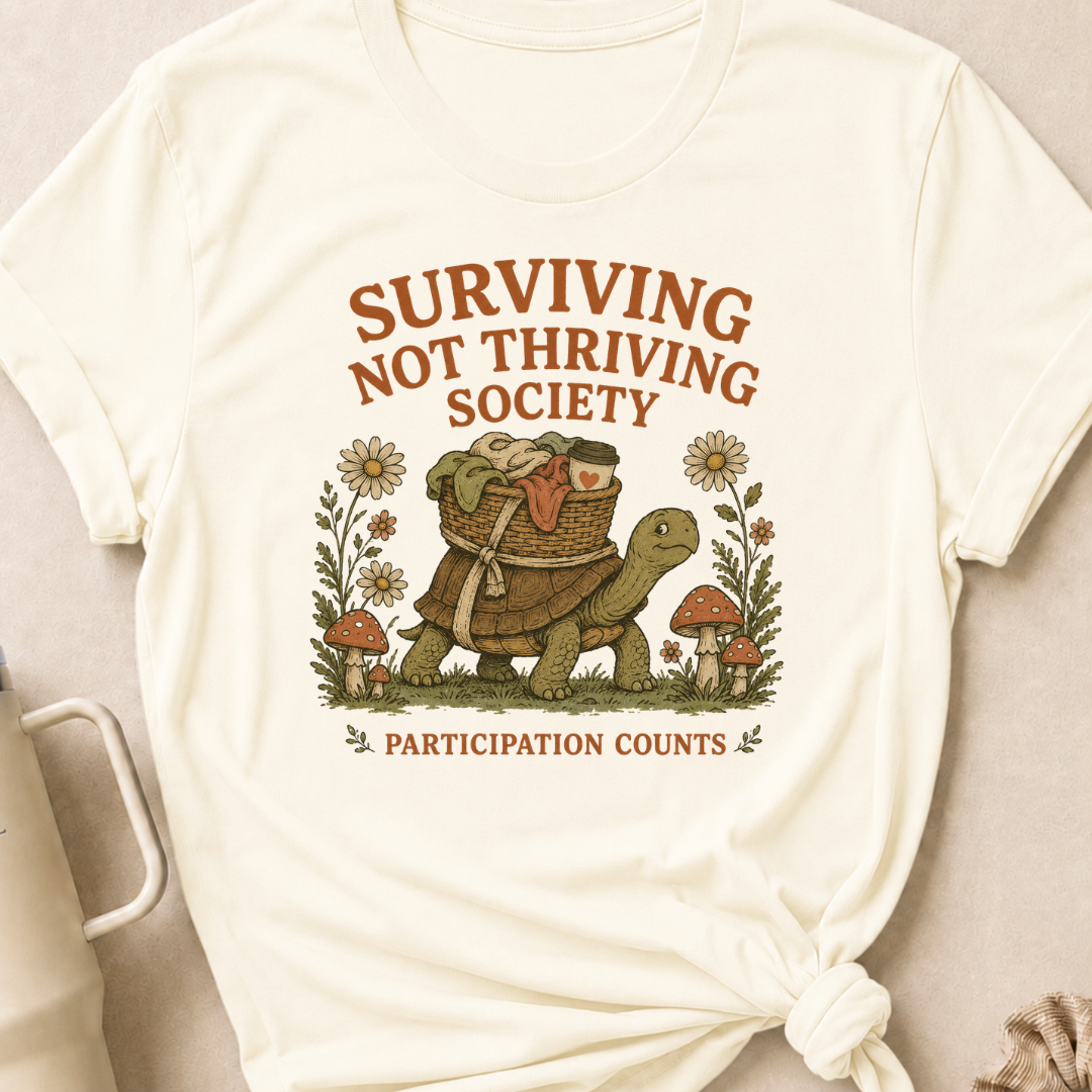 Surviving Not Thriving Society T-Shirt