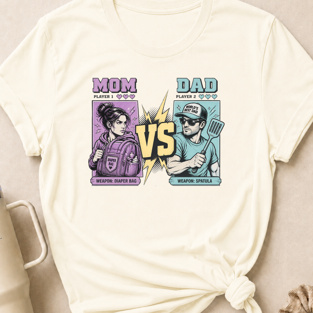 Mom Vs Dad T-Shirt