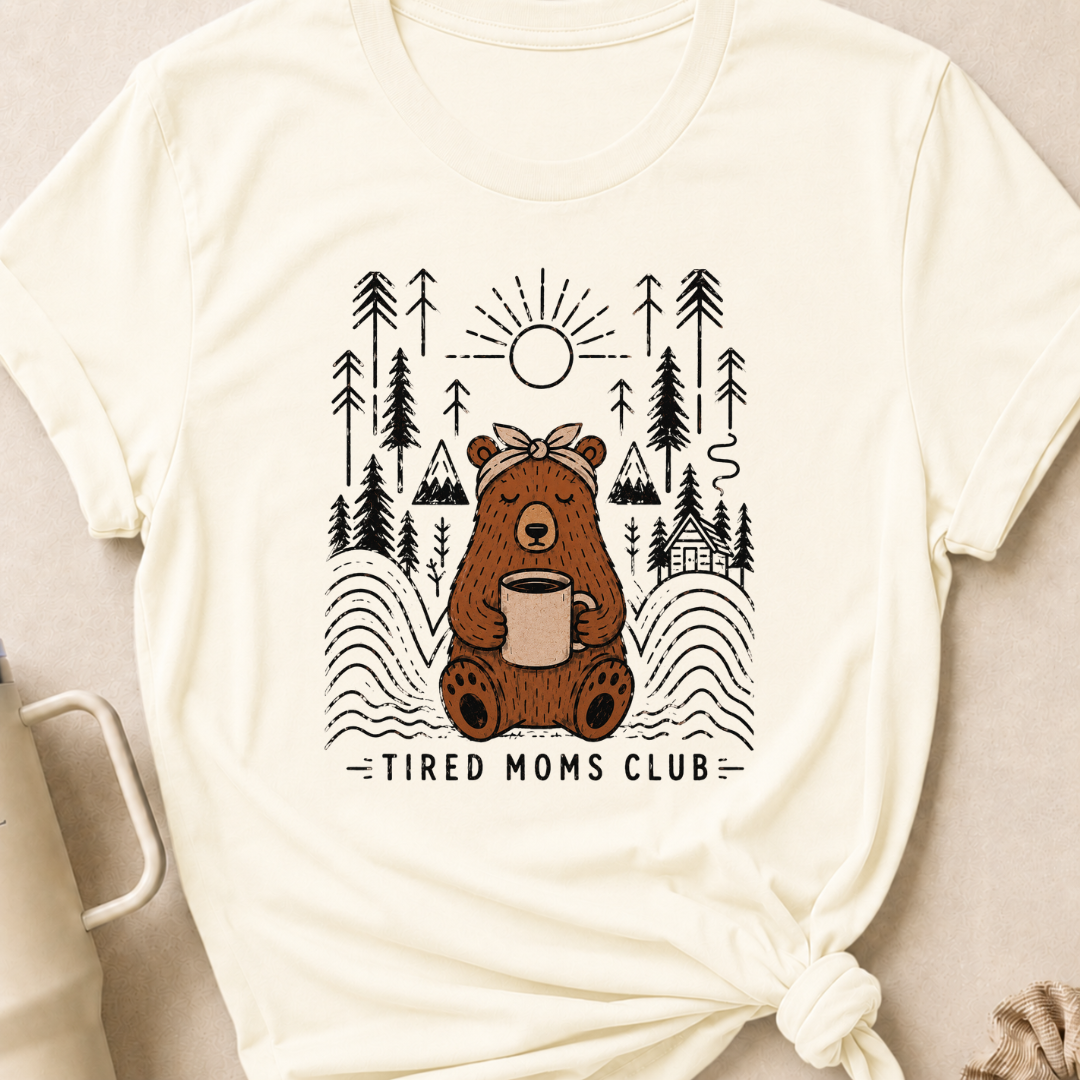 Tired Moms Club T-Shirt