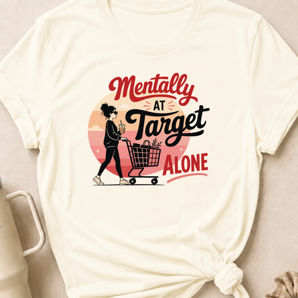 Mentally At Target Alone T-Shirt
