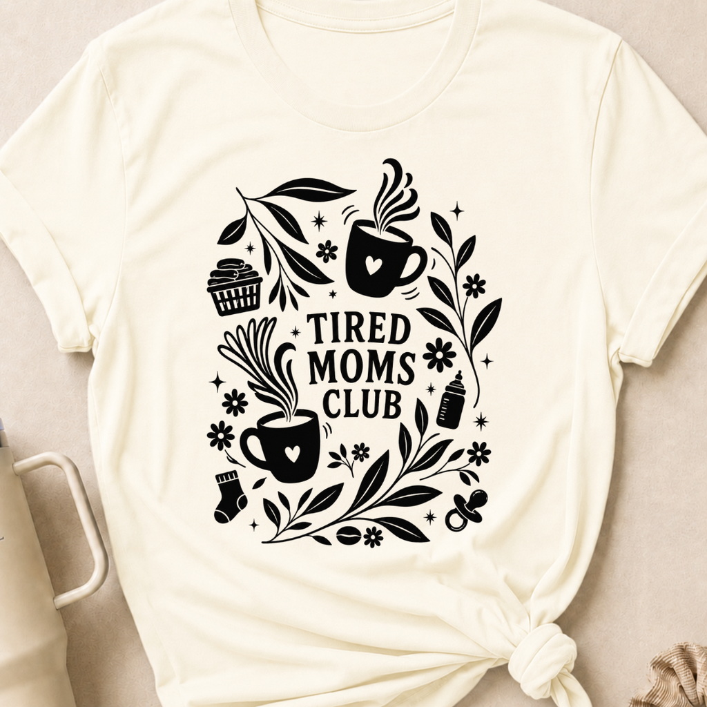 Tired Moms Club T-Shirt