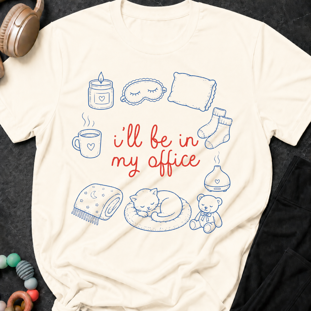 I'll be in my Office Nap Theme T-Shirt