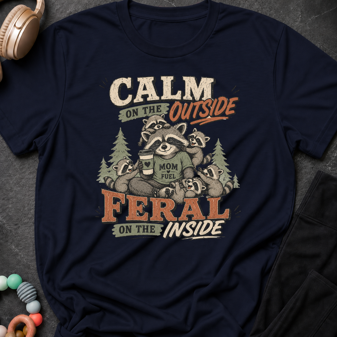 Calm on the Outside Feral on the Inside T-Shirt