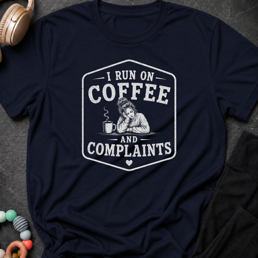 I Run on Coffee and Complaints T-Shirt
