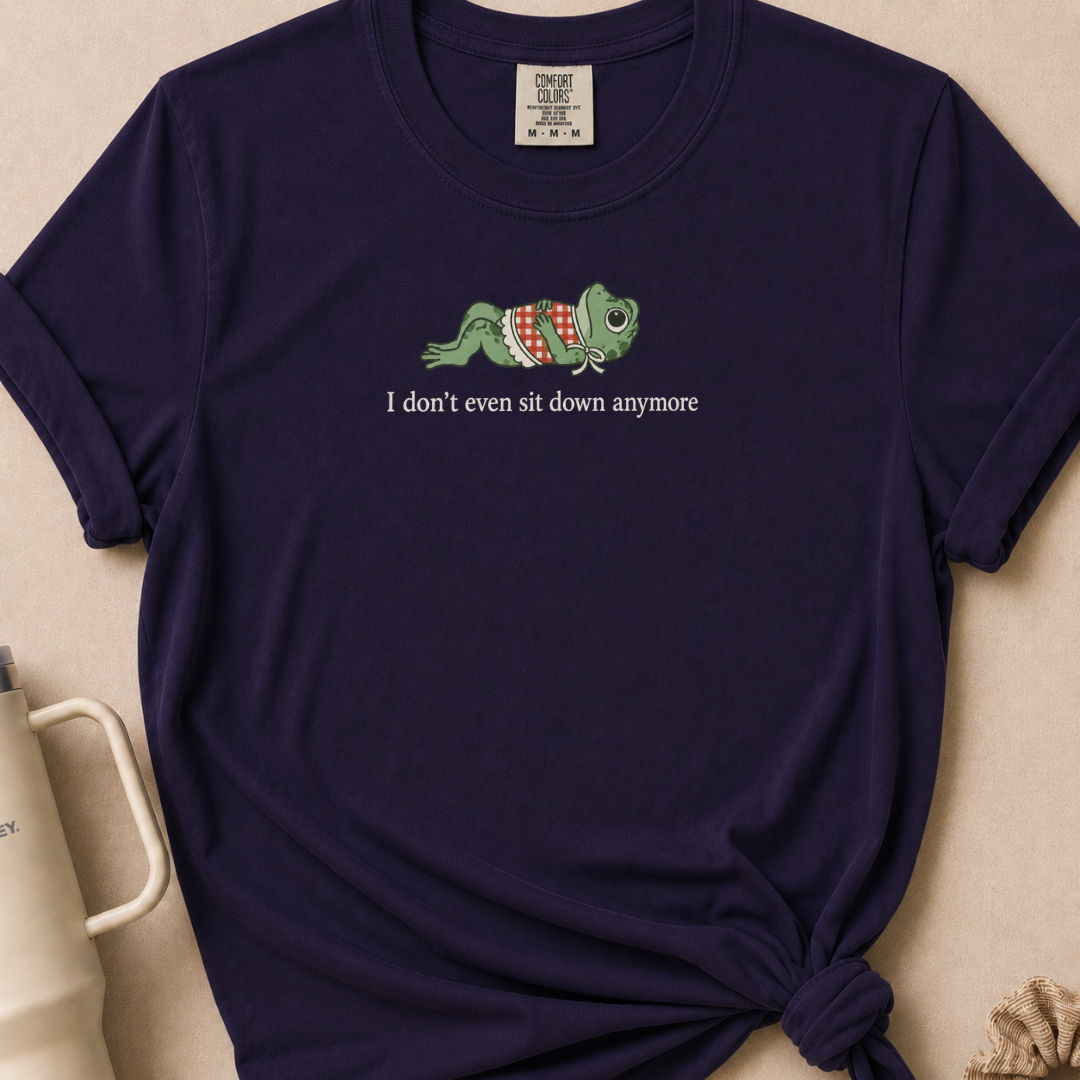 Tired Frog Mom Tshirt