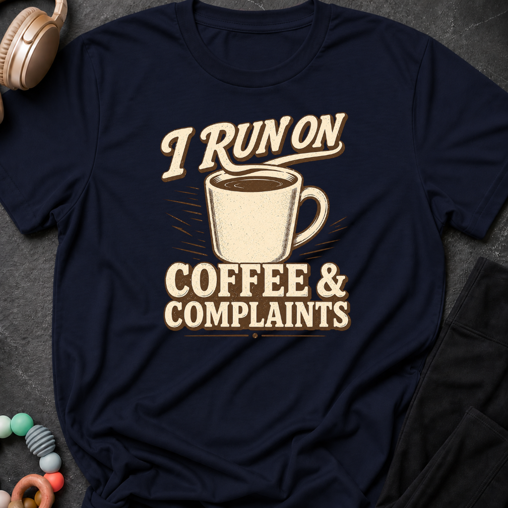 I Run on Coffee and Complaints T-Shirt