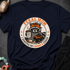 Feral Mom I Survive on Crumbs & Chaos T-Shirt