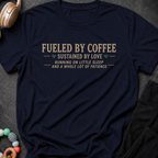 Fueled by Coffee Sustained by Love T-Shirt