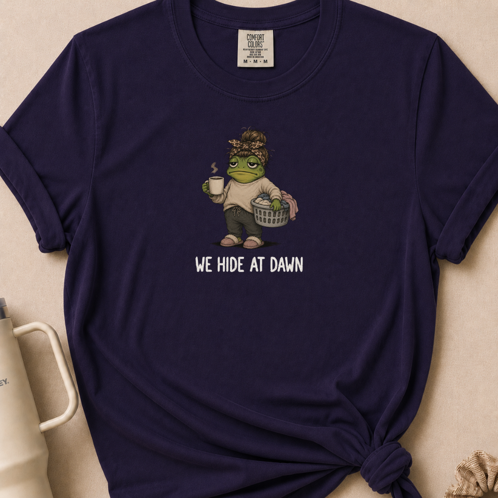We Hide at Dawn T-shirt 1