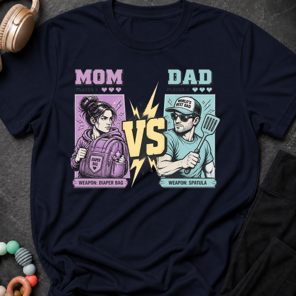 Mom Vs Dad T-Shirt