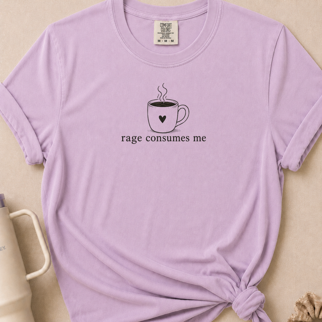 Rage Consumes Comfort Colors Tshirt
