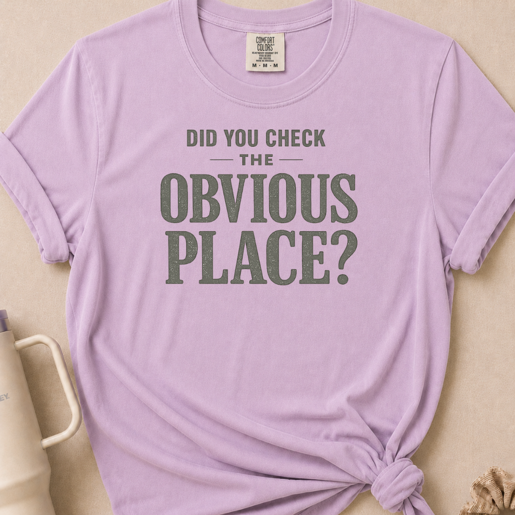 Did You Check T-shirt 1