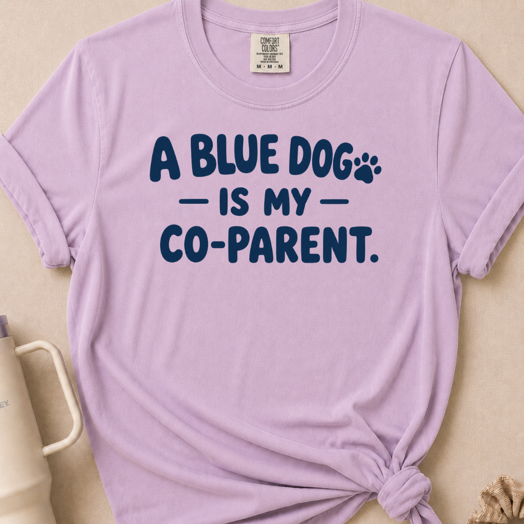 Blue Dog Co-Parent T-shirt