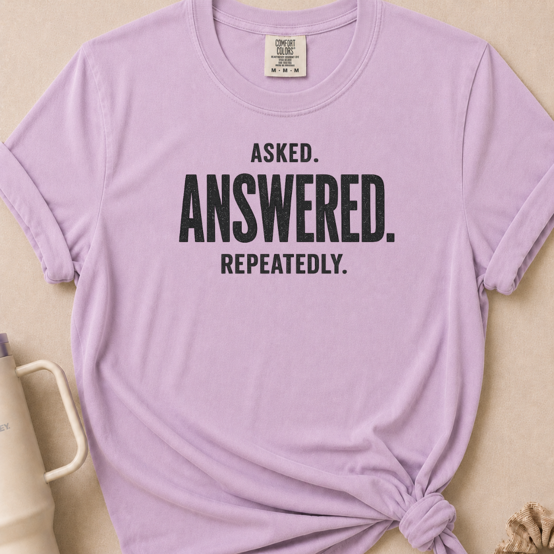 Asked Answered T-shirt 1