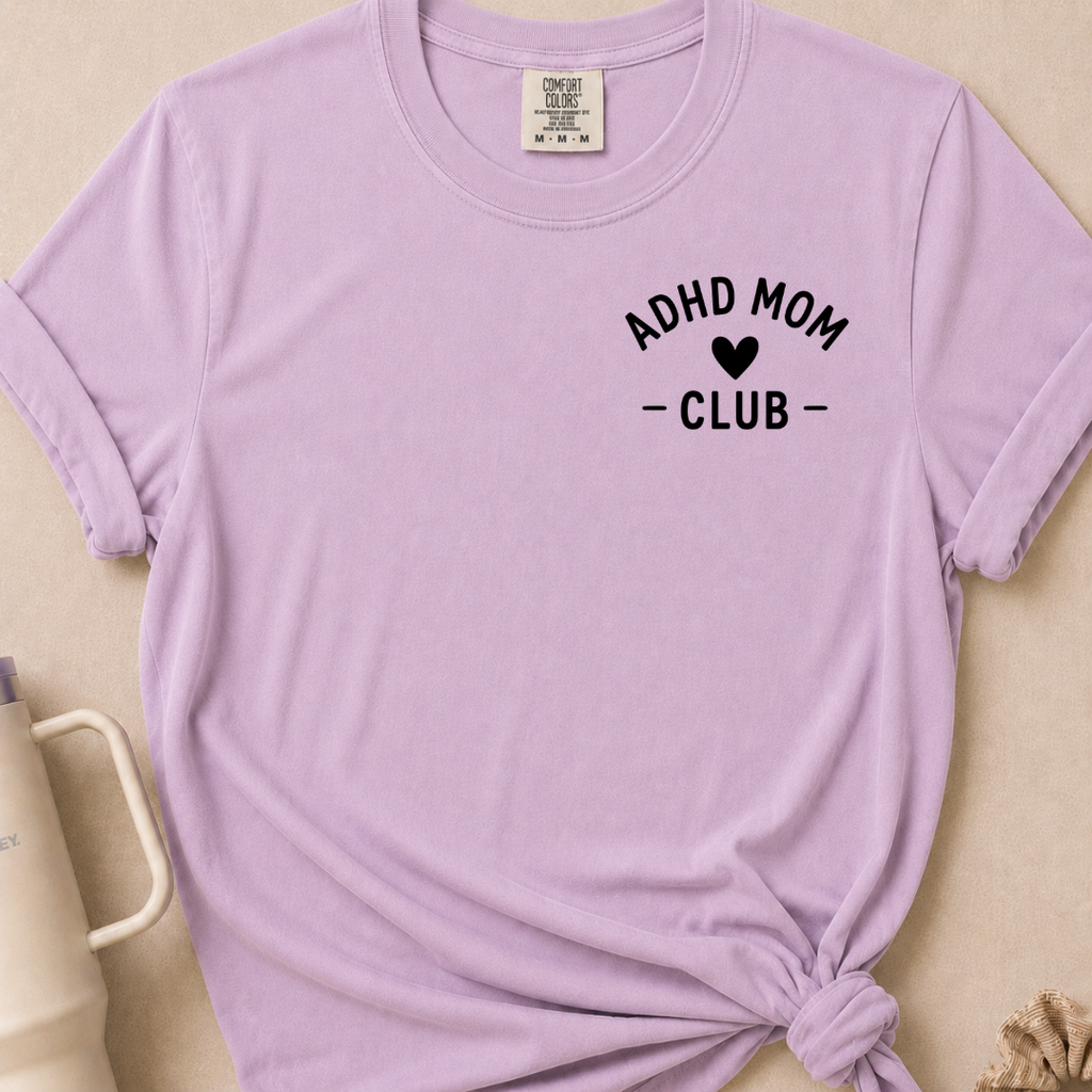 ADHD Mom Club T-shirt