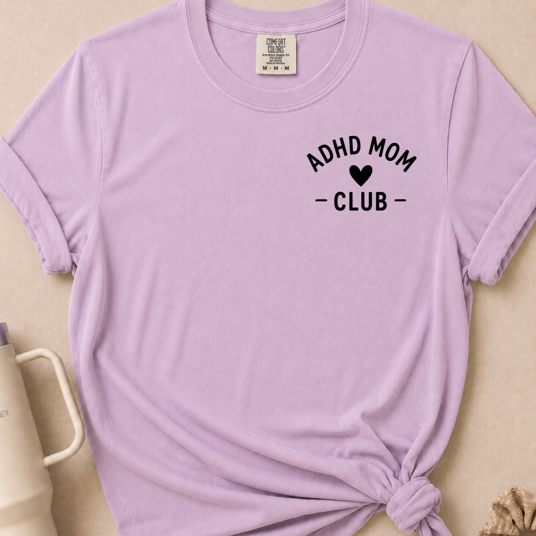 ADHD Mom Club T-shirt