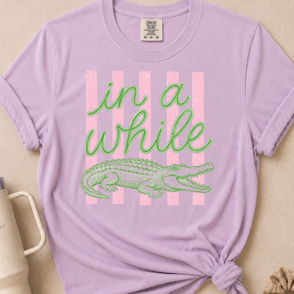 In a While Crocodile T-shirt