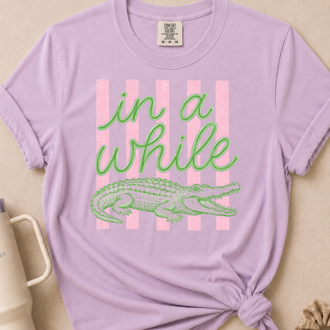In a While Crocodile T-shirt