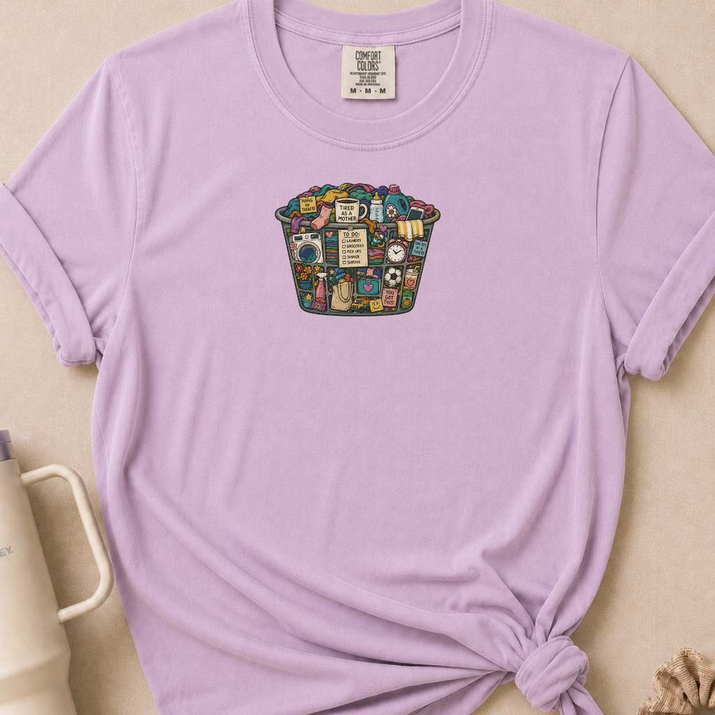 Laundry Basket Collage T-shirt 1