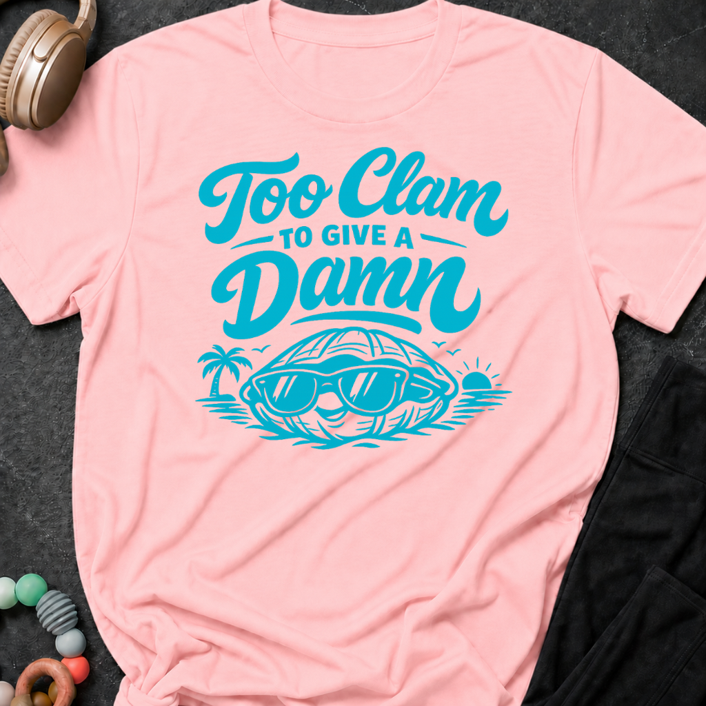 Too Clam to Give a Damn T-Shirt