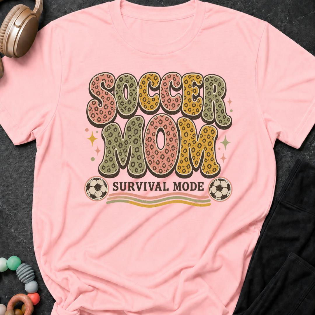Soccer Mom Survival Mode T-Shirt