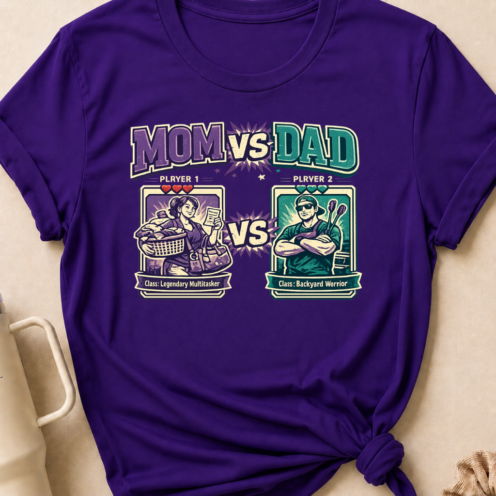Mom Vs Dad T-Shirt