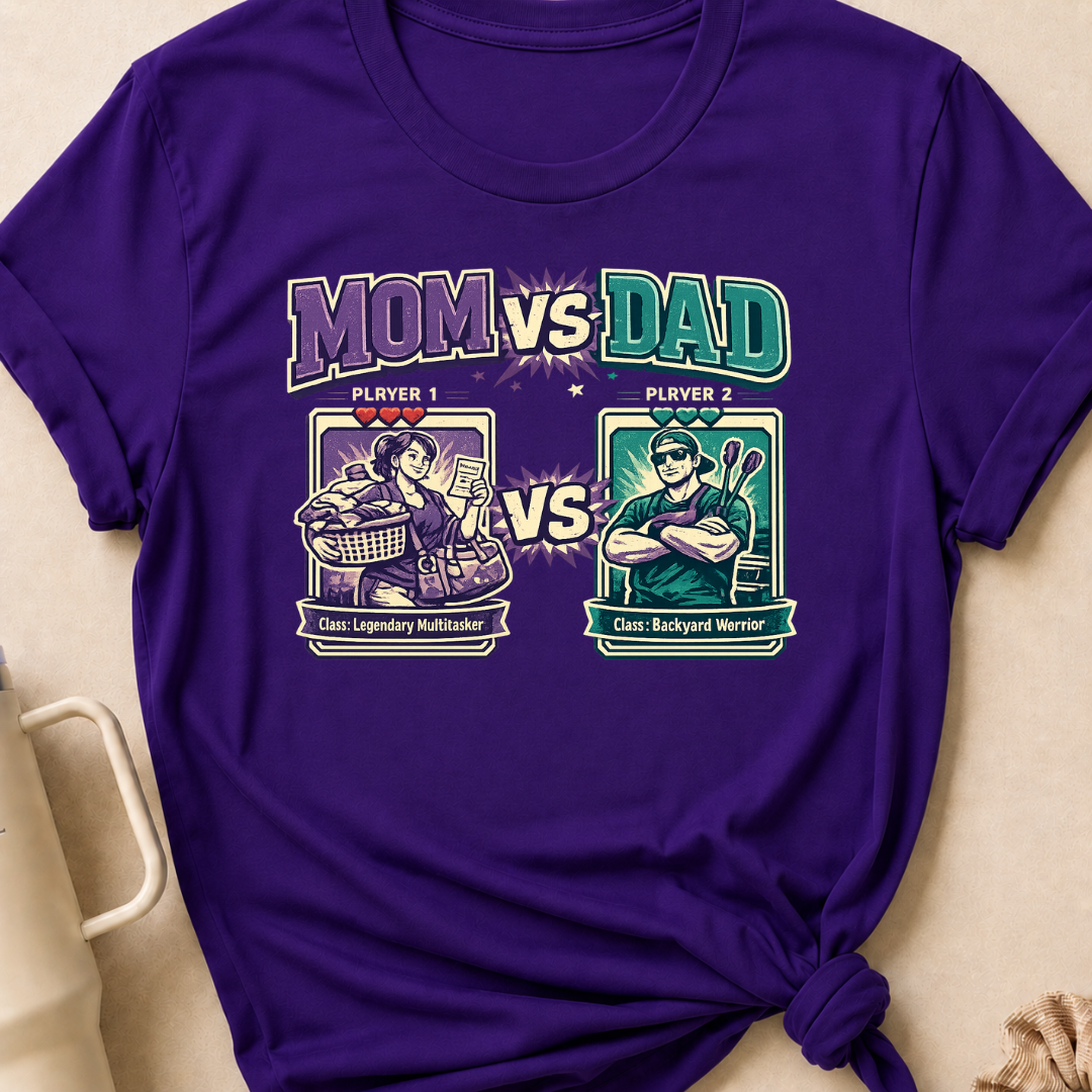 Mom Vs Dad T-Shirt