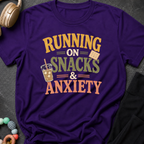 Running on Snacks and Anxiety T-Shirt