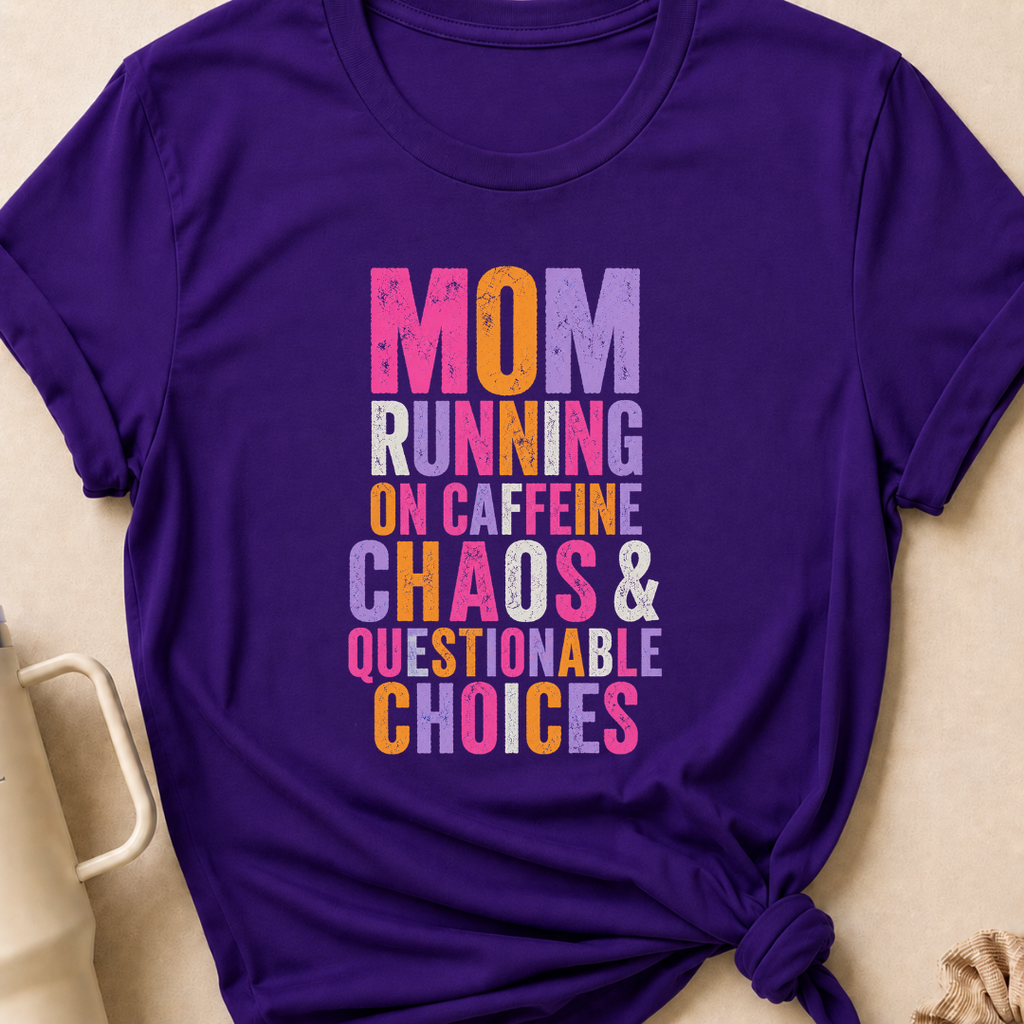 Mom running on caffeine T-Shirt