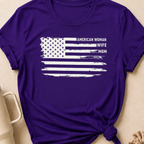 American Woman Wife Mom T-Shirt