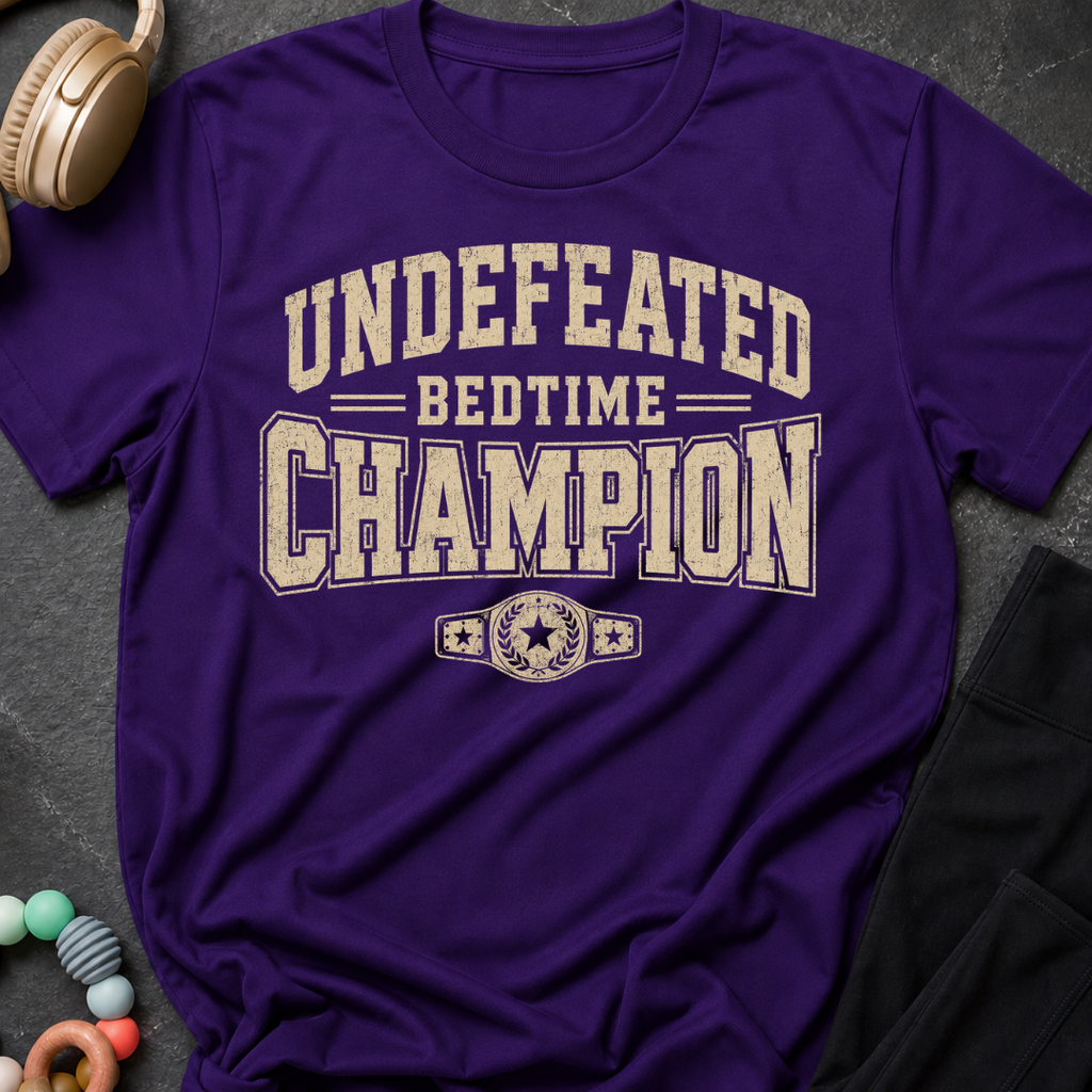 Undefeated Bedtime Champion T-Shirt