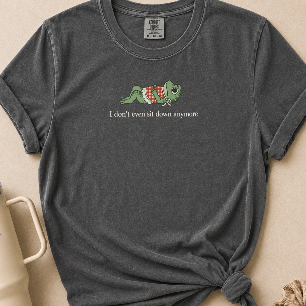 Tired Frog Mom Tshirt