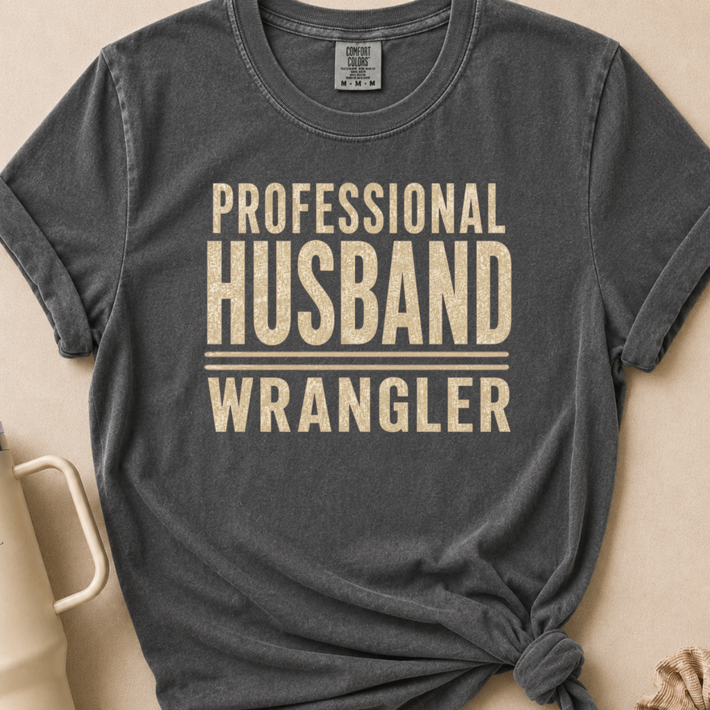 Husband Wrangler T-shirt 1