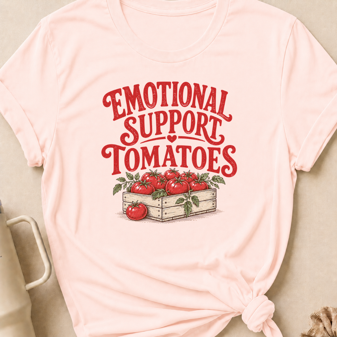 Emotional Support Tomatoes T-Shirt