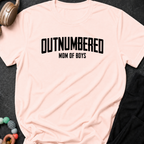 Outnumbered Mom of Boys T-Shirt