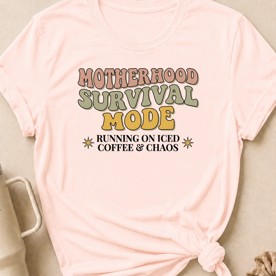Motherhood Survival Mode T-Shirt