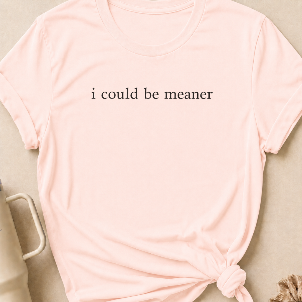 I Could Be Meaner T-Shirt