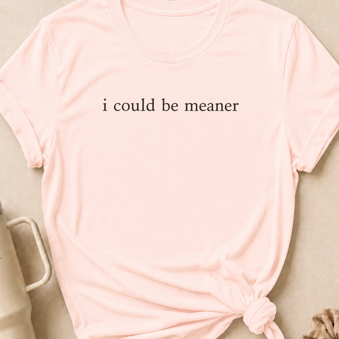 I Could Be Meaner T-Shirt