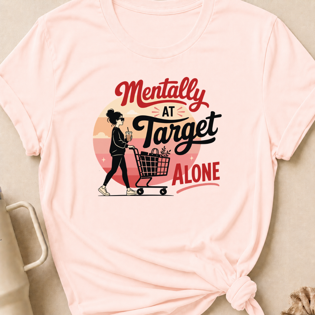 Mentally At Target Alone T-Shirt
