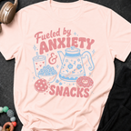 Fueled by Anxiety and Snacks T-Shirt
