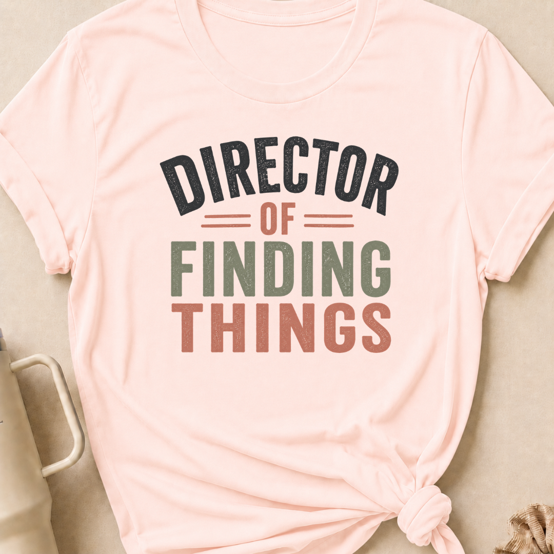 Director of Finding Things T-Shirt