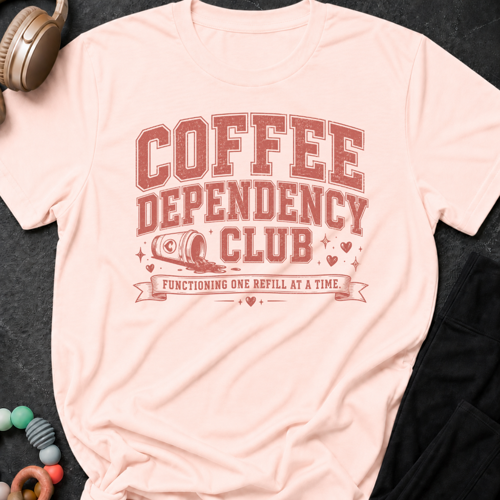 Coffee Dependency Club T-Shirt