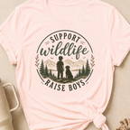 Support Wildlife Raise Boys T-Shirt