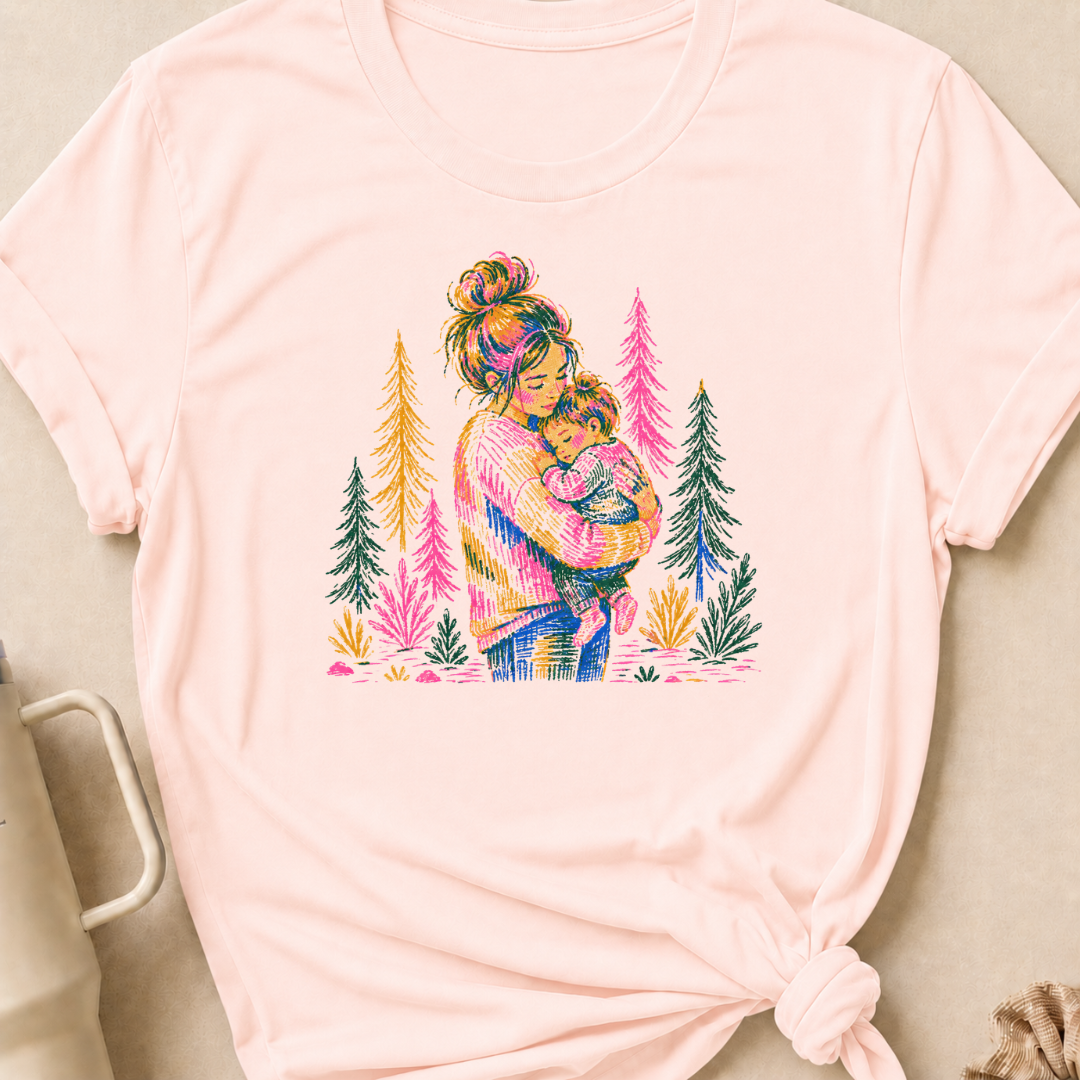 Rainbow Mom & Child T-Shirt