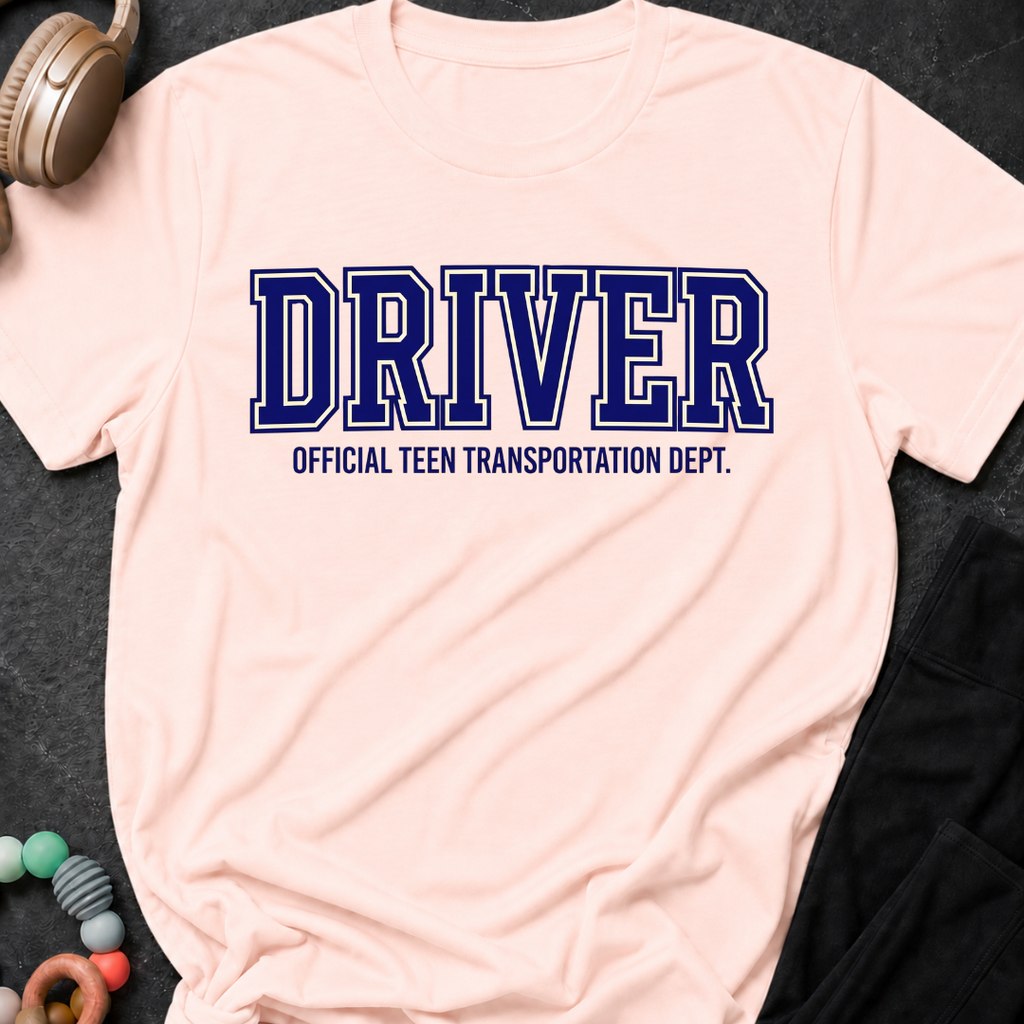 Driver Official Teen Transportation T-Shirt