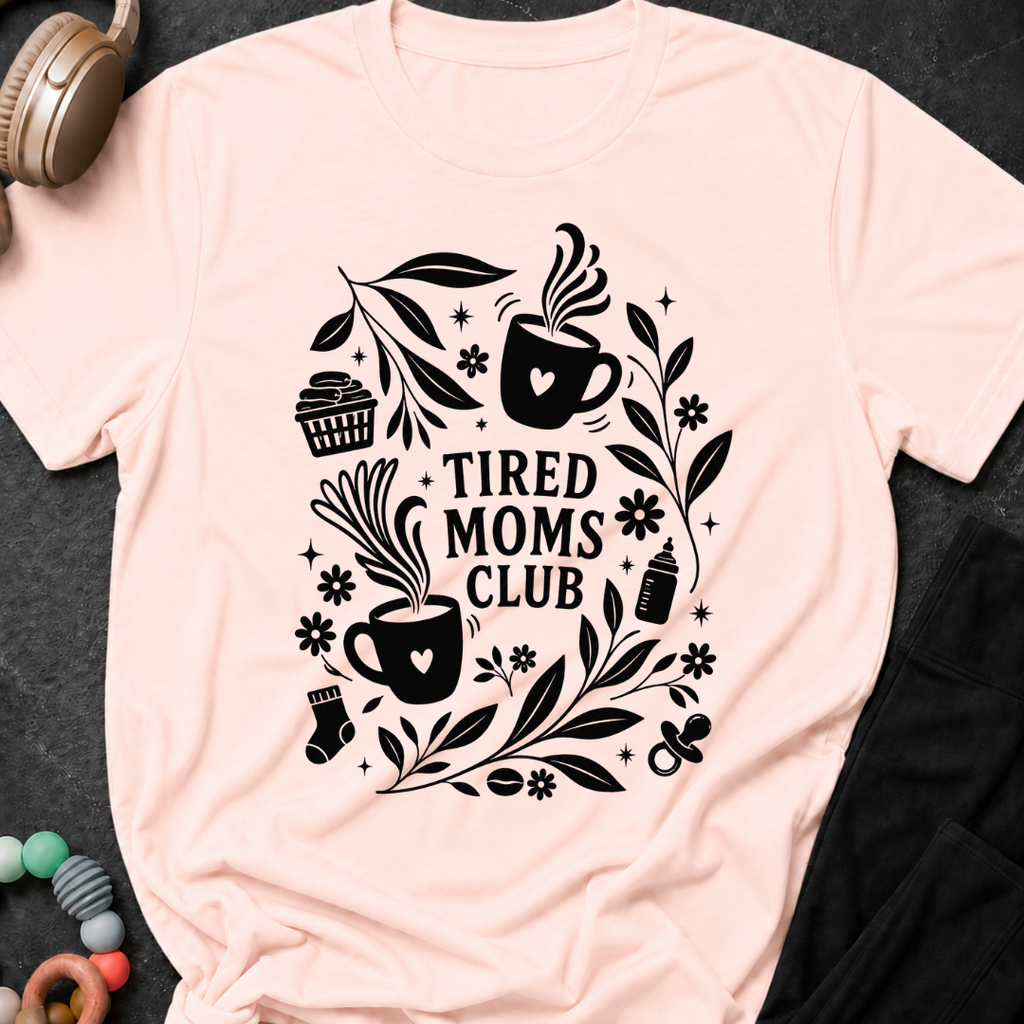 Tired Moms Club T-Shirt