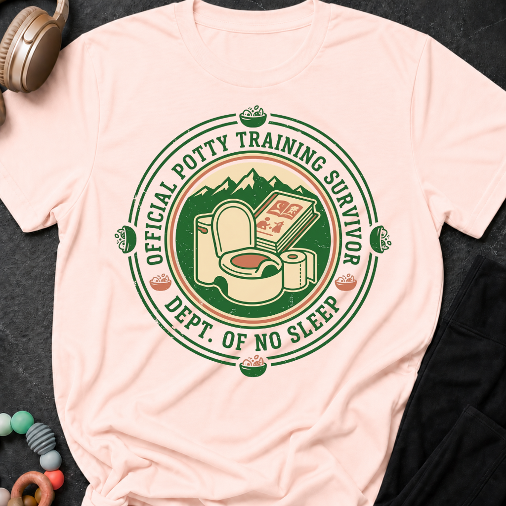Official Potty Training Survivor T-Shirt