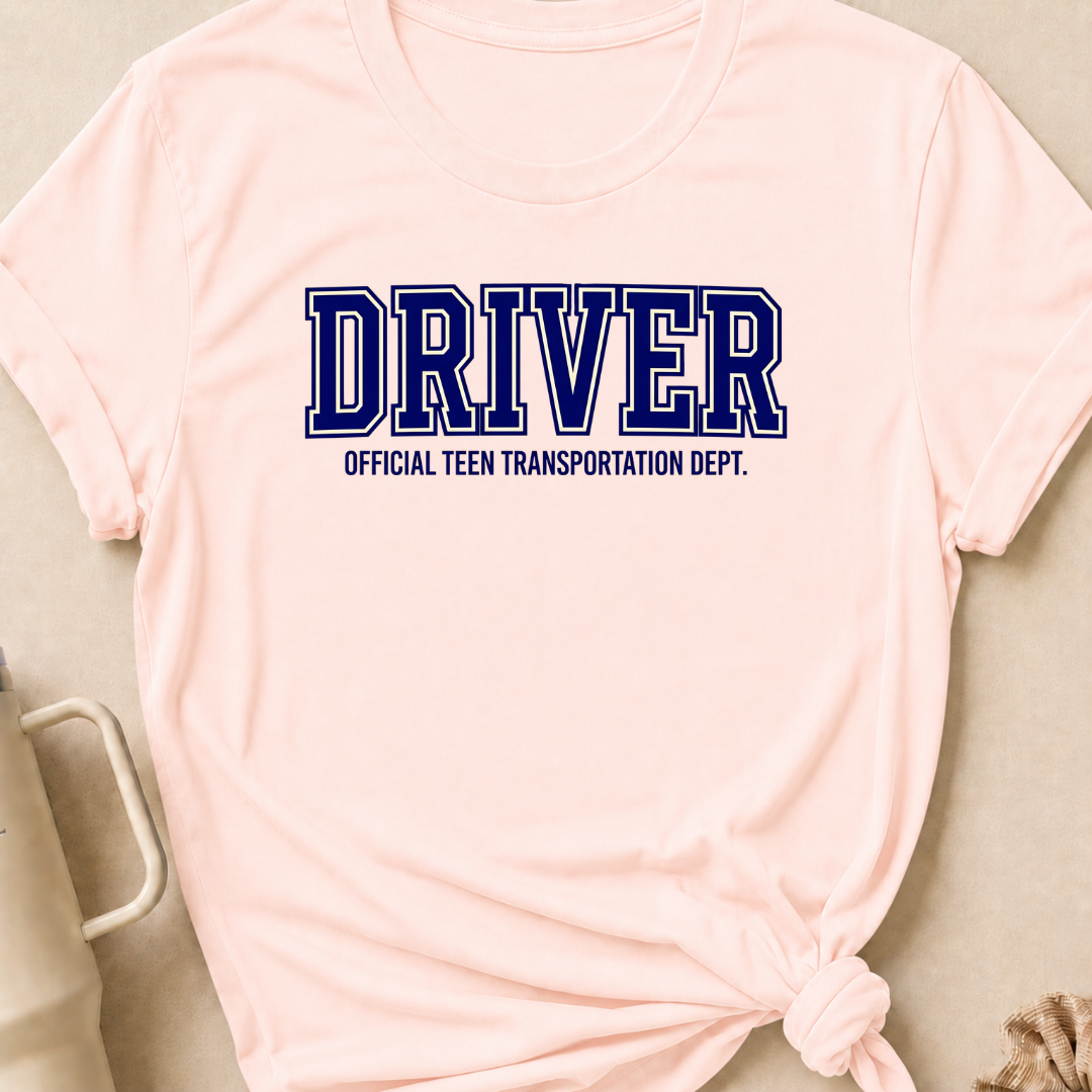 Driver Official Teen Transportation T-Shirt